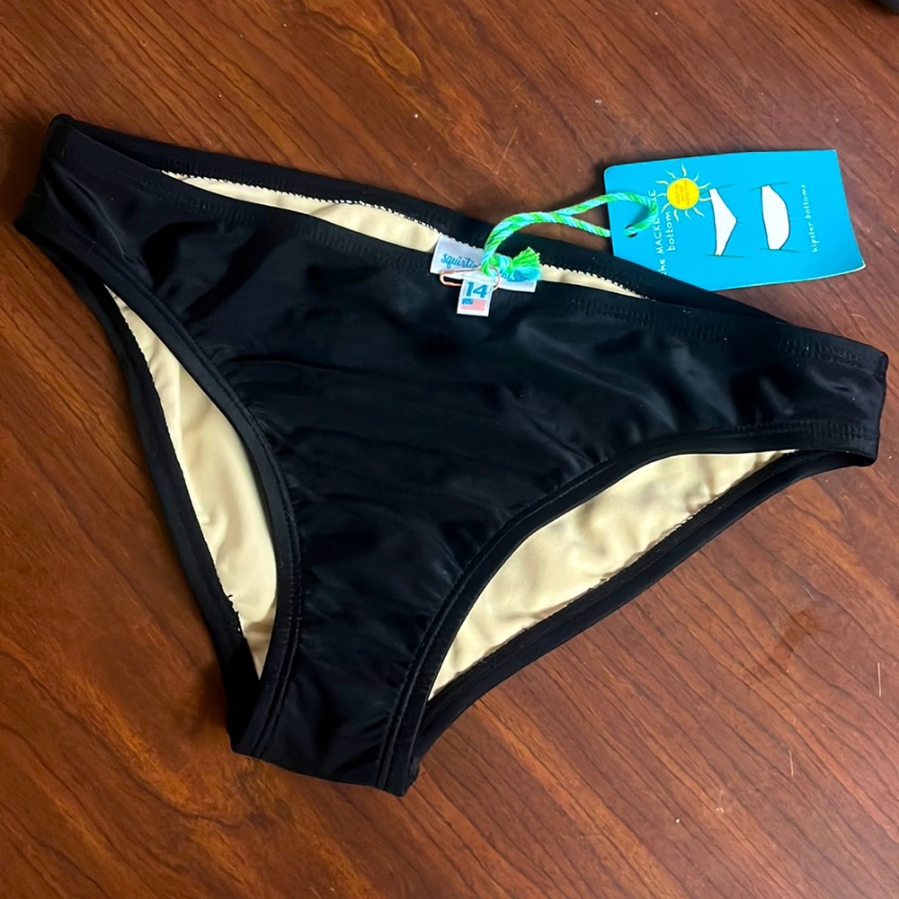 New, children’s size 14 swim bottoms
